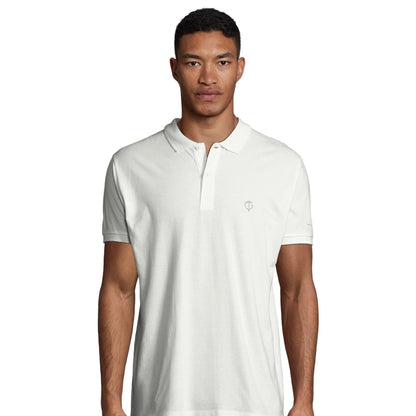 GolfThing Golf Polo Shirt With Organically Grown Cotton White - Superior Style & Comfort