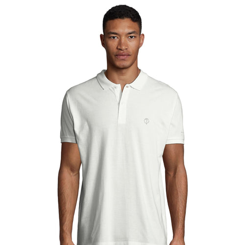 GolfThing Golf Polo Shirt With Organically Grown Cotton White - Superior Style & Comfort