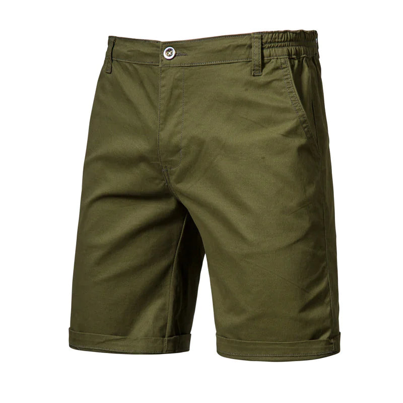 GolfThing Tailored Golf Shorts - Slim Fit  Light Grey