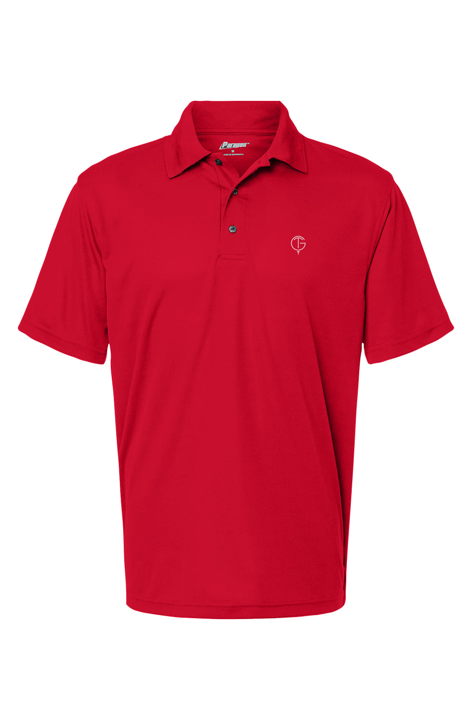 GolfThing DriFit Golf Polo Shirt Light Blue
