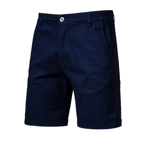 GolfThing Tailored Golf Shorts - Slim Fit Navy