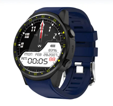 Sports Pedometer GPS Smart Watch Black
