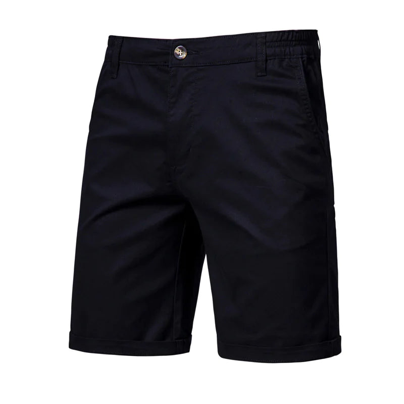 GolfThing Tailored Golf Shorts - Slim Fit Dark Grey
