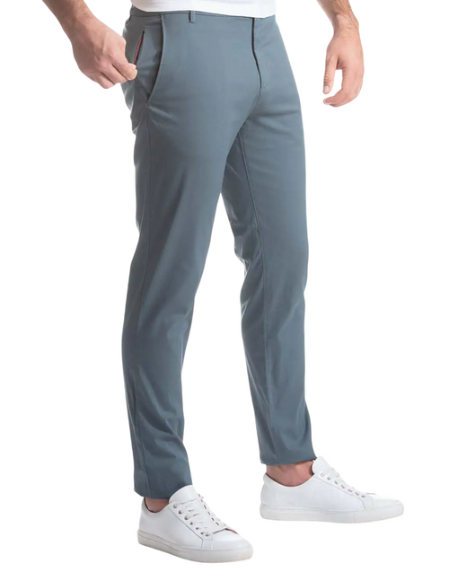 GolfThing Men's All-Day Cotton Stretch Chinos – Slim & Flexible Fit