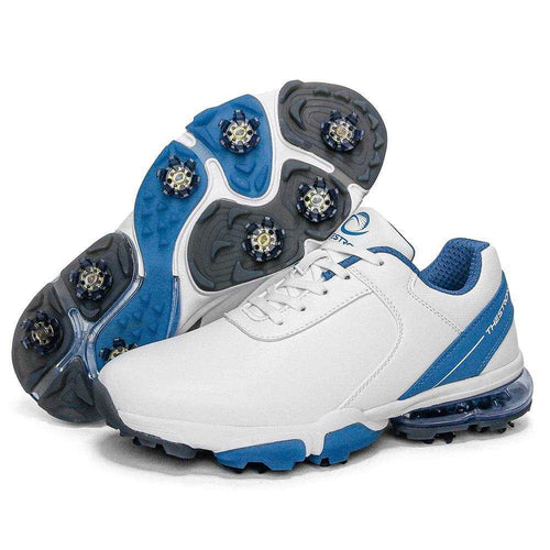 GolfThing waterproof soft spike golf shoes with air cushion