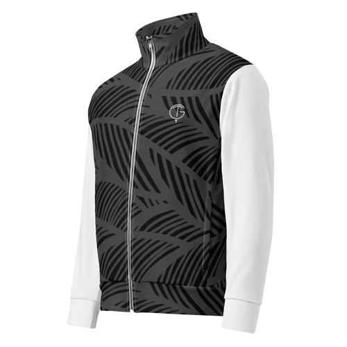 GolfThing Signature Golf Jacket - Eco Friendly Print Black