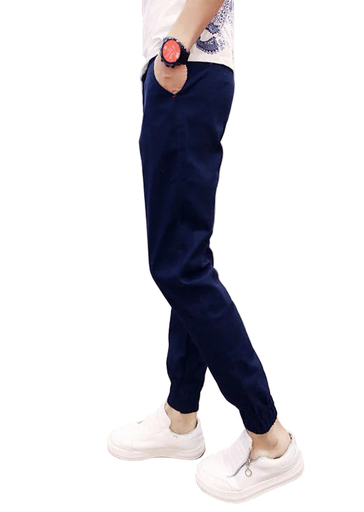 GolfThing Soft Cotton Cuffed Trousers