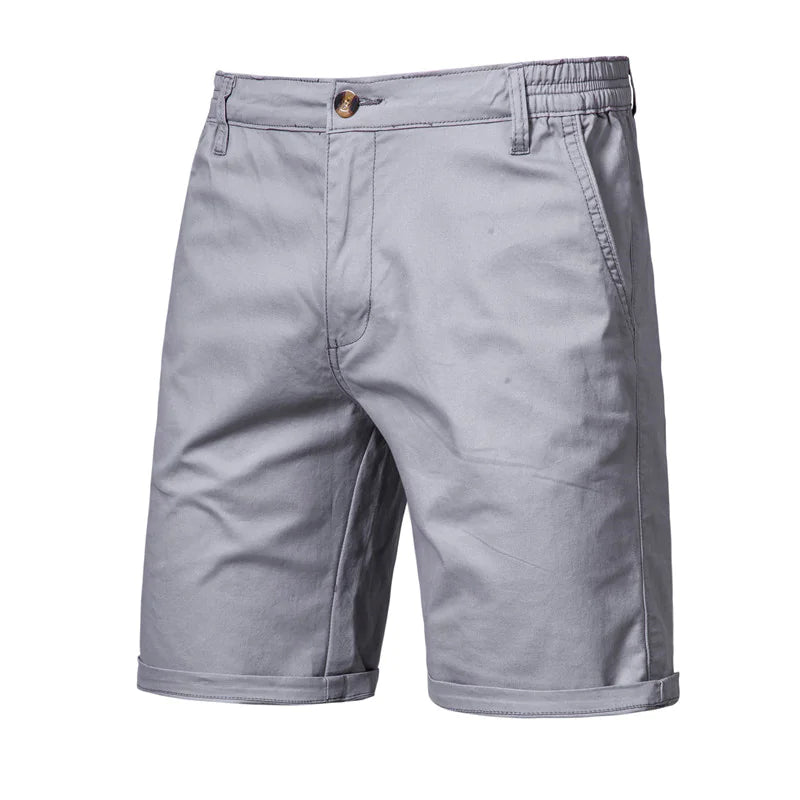 GolfThing Tailored Golf Shorts - Slim Fit Dark Grey