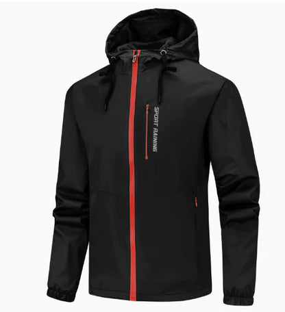 GolfThing Breathable Waterproof Golf Windbreaker/Jacket - Navy