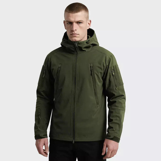 GolfThing All Weather Softshell Jacket with Hood