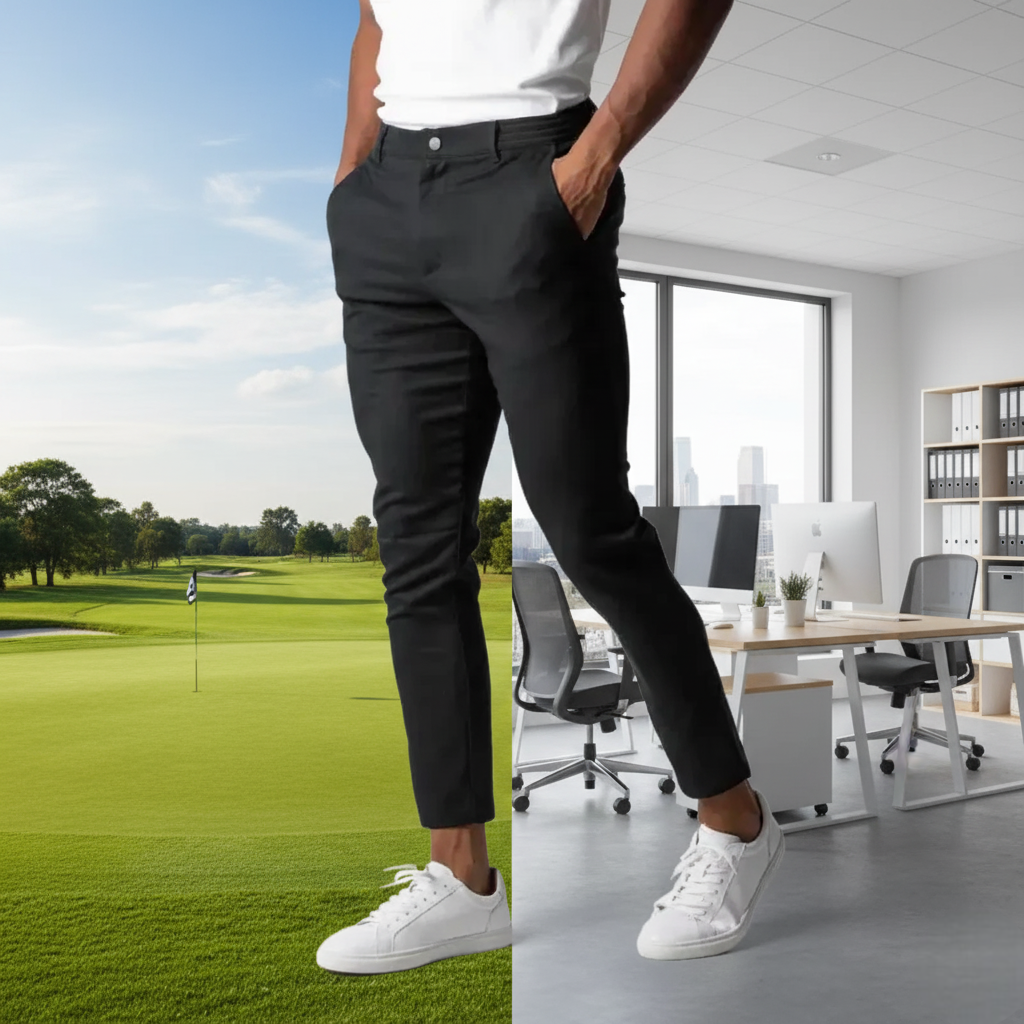 GolfThing 4-Way Ultra Stretch Chinos – Slim Fit, All Day Wear