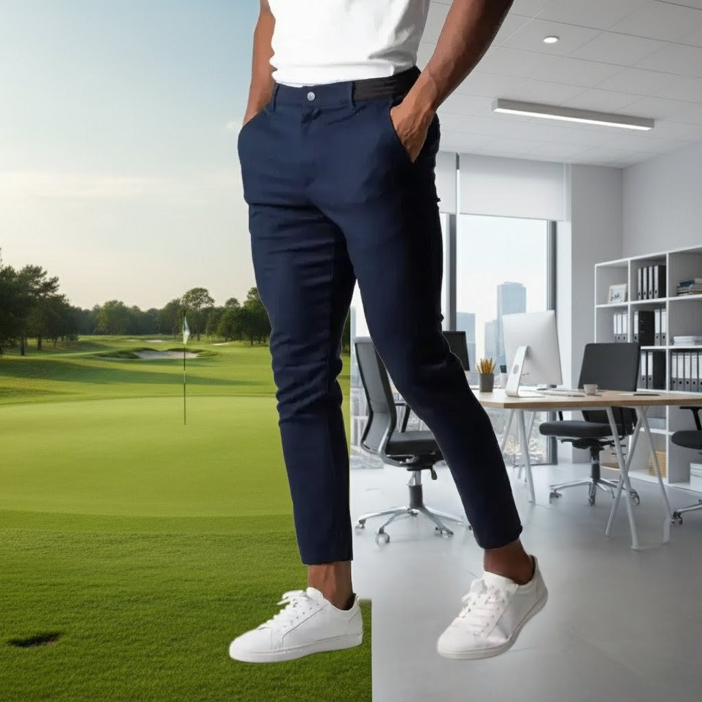 GolfThing 4-Way Ultra Stretch Chinos – Slim Fit, All Day Wear