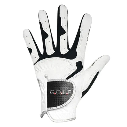 Men's Golf Improved Grip Glove Left Handed White