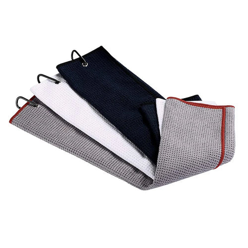 GolfThing Double Face Cotton Golf Cleaning Waffle Towel
