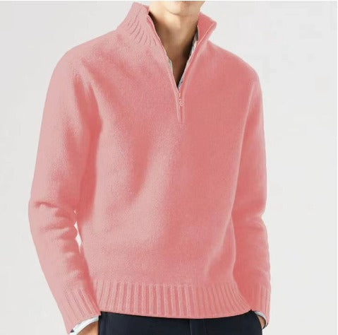 GolfThing Signature High Neck Quarter-Zip Jumper