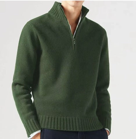 GolfThing Signature High Neck Quarter-Zip Jumper