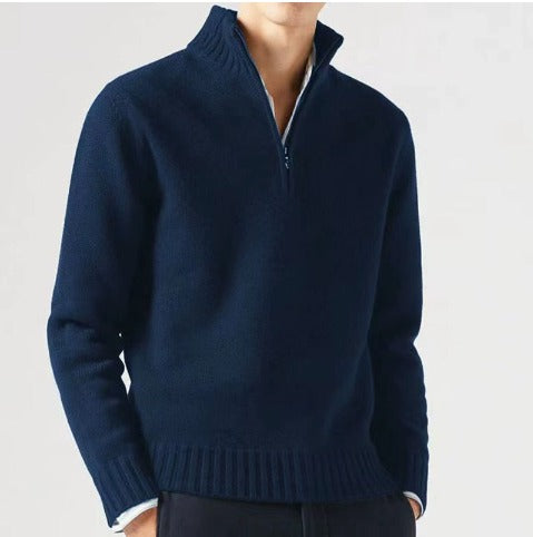 GolfThing Signature High Neck Quarter-Zip Jumper