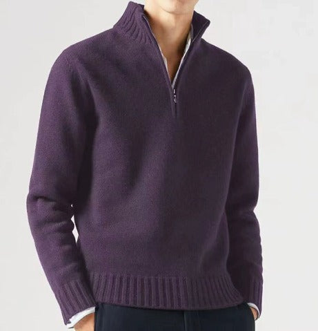 GolfThing Signature High Neck Quarter-Zip Jumper