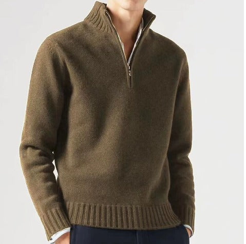 GolfThing Signature High Neck Quarter-Zip Jumper