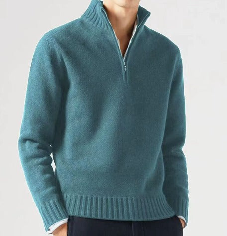 GolfThing Signature High Neck Quarter-Zip Jumper