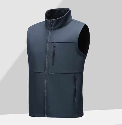 GolfThing Soft Shell Waterproof Links Gilet - Green