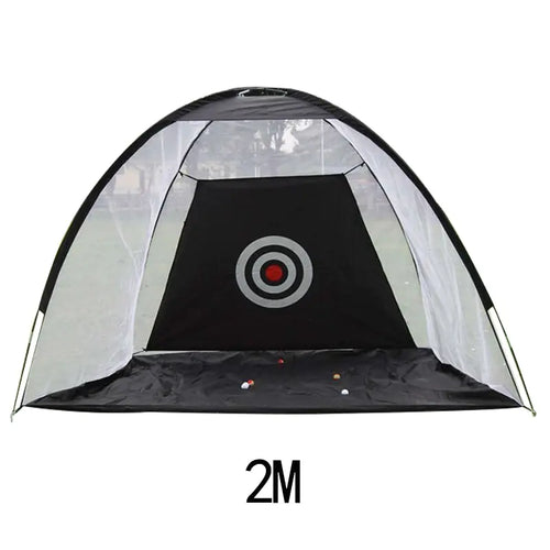 Golf Swing Trainer Net Black 2M