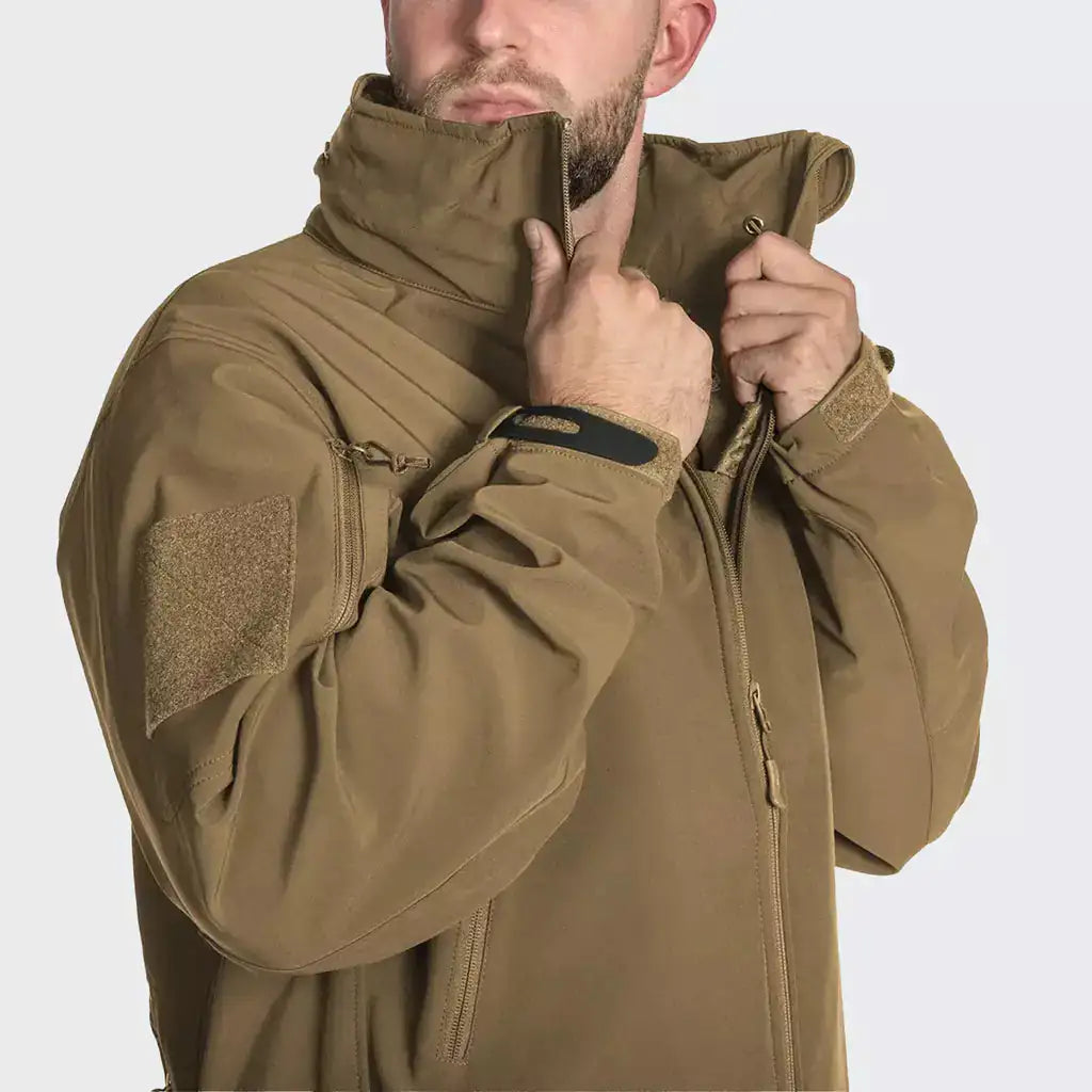 GolfThing All Weather Softshell Jacket with Hood