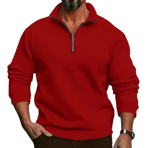 GolfThing Mid-Season Comfort Quarter-Zip Jumper