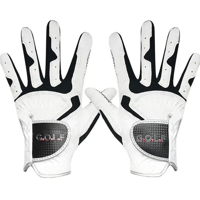 Men's Golf Improved Grip Glove Left Handed White