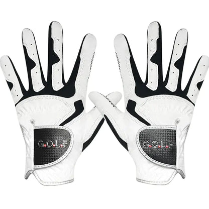 Men's Golf Improved Grip Glove Left Handed White