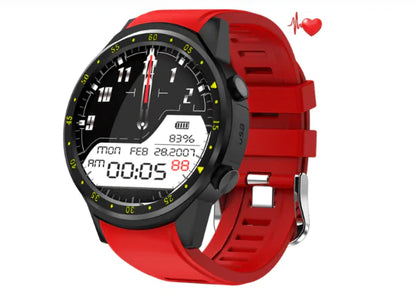 Sports Pedometer GPS Smart Watch Black