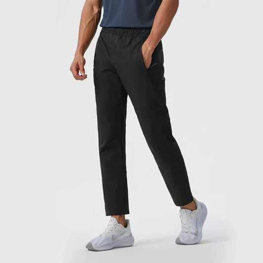 GolfThing Quick-Dry Golf Joggers – Elastic Waist Golf Trousers, Uncuffed Design