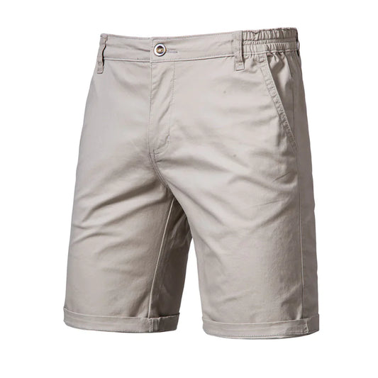 GolfThing Tailored Golf Shorts - Slim Fit  Light Grey