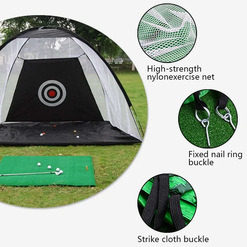 Golf Swing Trainer Net Green 1M