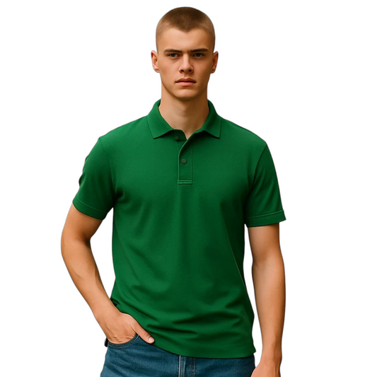 GolfThing Classic Golf Polo Shirt - Green