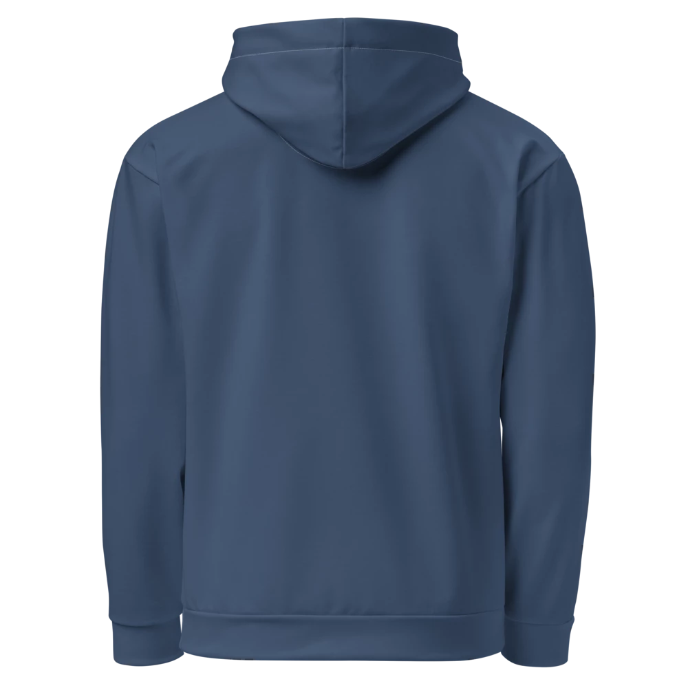 Men's PureForm Golf Hoodie - Graphite Blue White Detailing