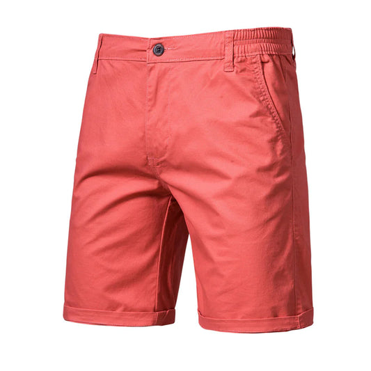 GolfThing Tailored Golf Shorts - Slim Fit  Orange