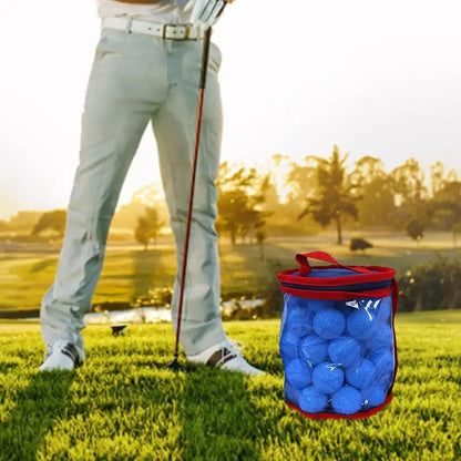 GolfThing Reusable Golf Ball Bags With Zipper
