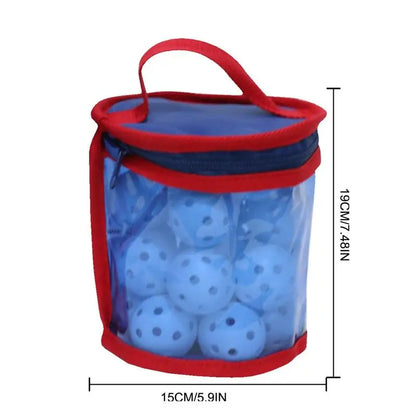 GolfThing Reusable Golf Ball Bags With Zipper