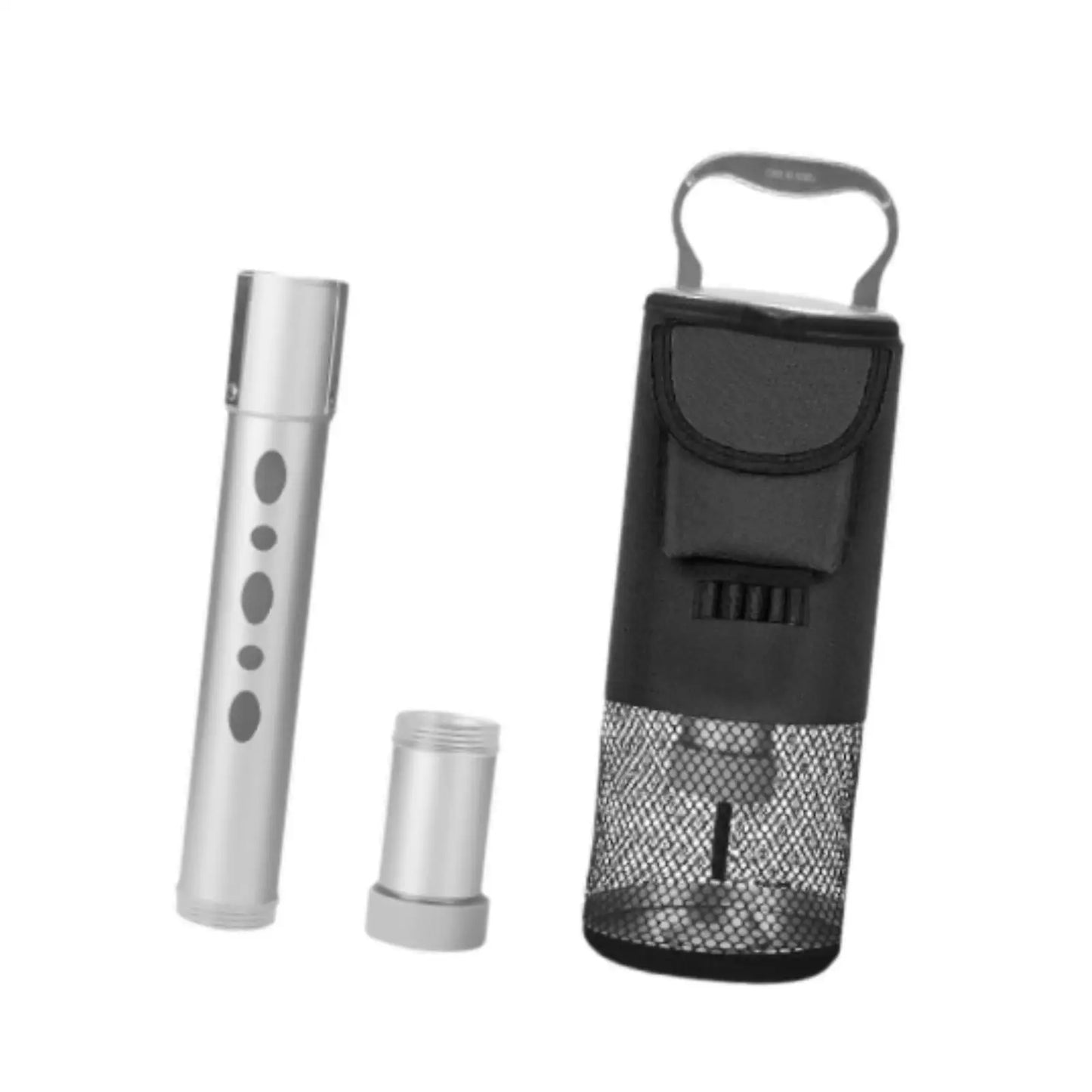 GolfThing Golf Ball Collector With Bag Aluminium Design
