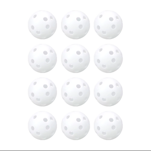 Airflow Plastic Practice Golf Balls 12 Pack