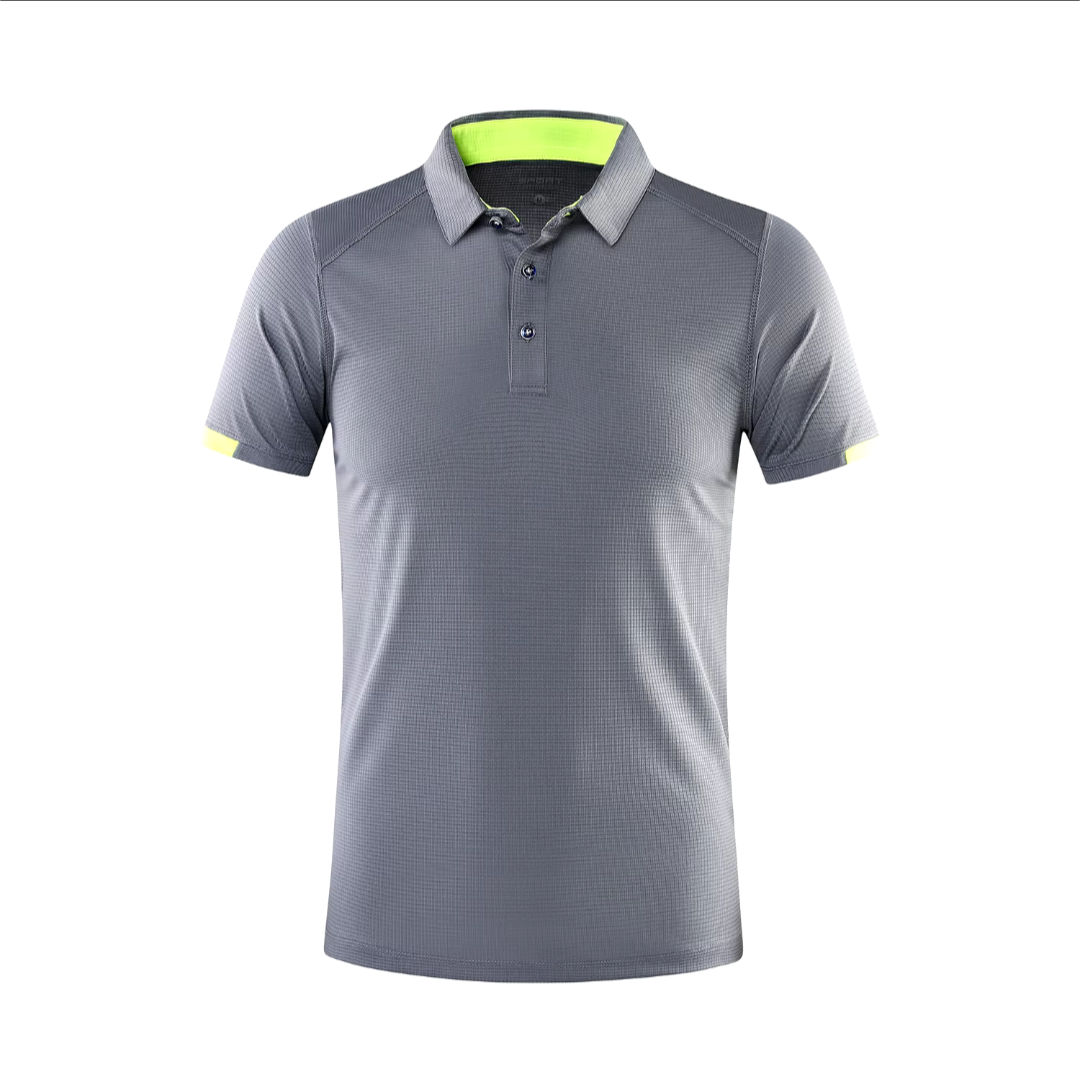 Men's GolfThing Breathable & Mositure Absorbing Polo Shirt - Blue