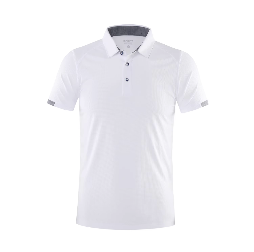 Men's GolfThing Breathable & Mositure Absorbing Polo Shirt - Blue