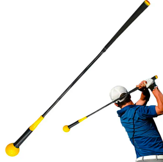 GolfThing Essential Golf Trainer Bundle - Golf Swing Trainer + Putting Alignment Mirror