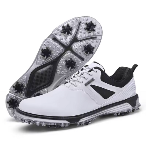 Men's GolfThing Fitness SoftSpike Golf Shoes White