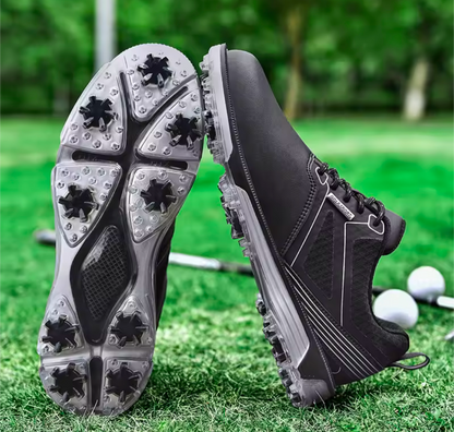 Men's GolfThing Fitness SoftSpike Golf Shoes White