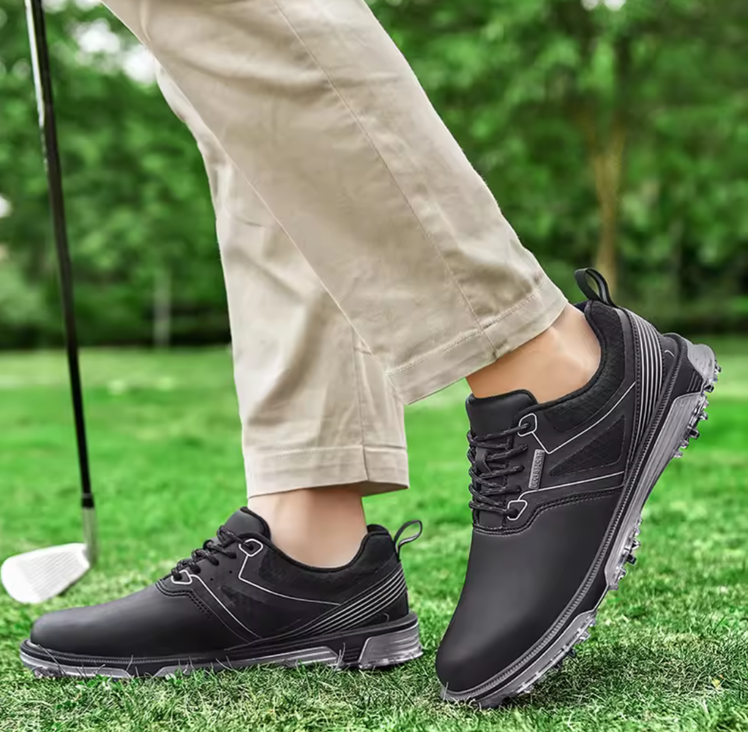 Men's GolfThing Fitness SoftSpike Golf Shoes White