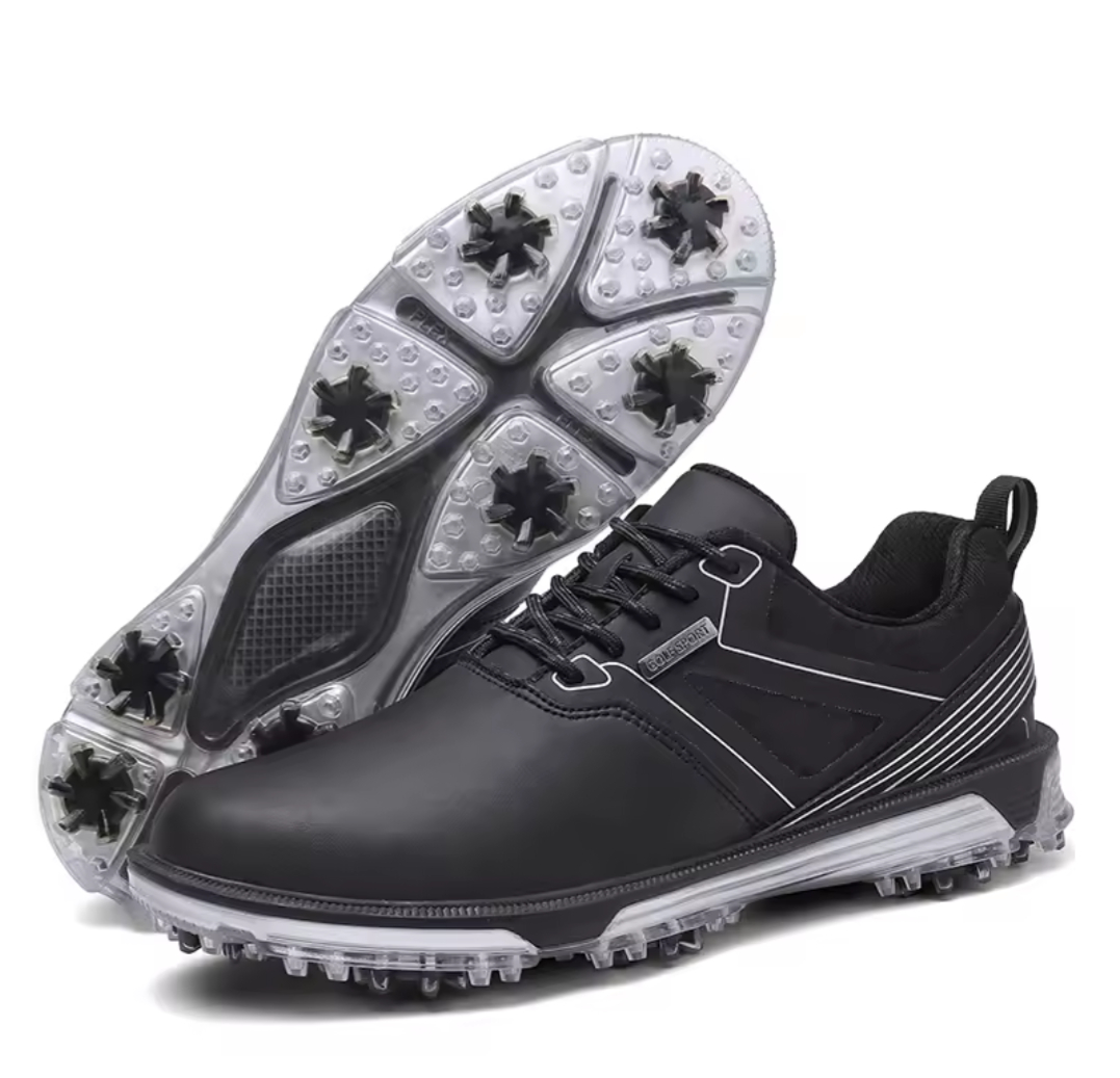 Men's GolfThing Fitness SoftSpike Golf Shoes White