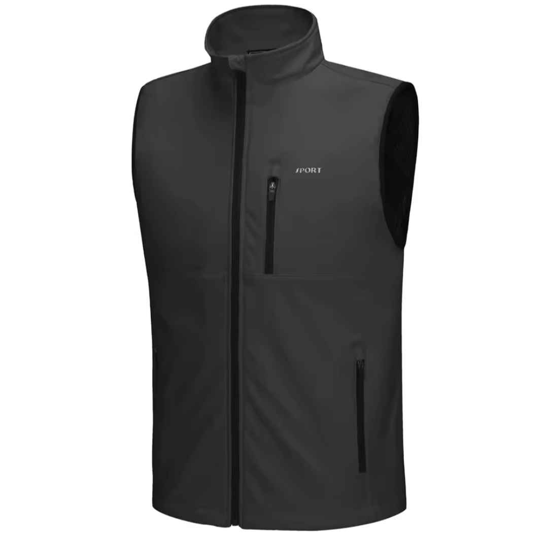 GolfThing Lightweight Golf Gilet Grey