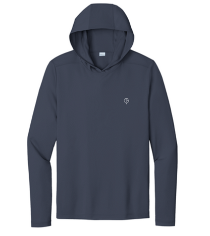 GolfThing TrueForm Golf Hoodie Navy - Moisture Wicking